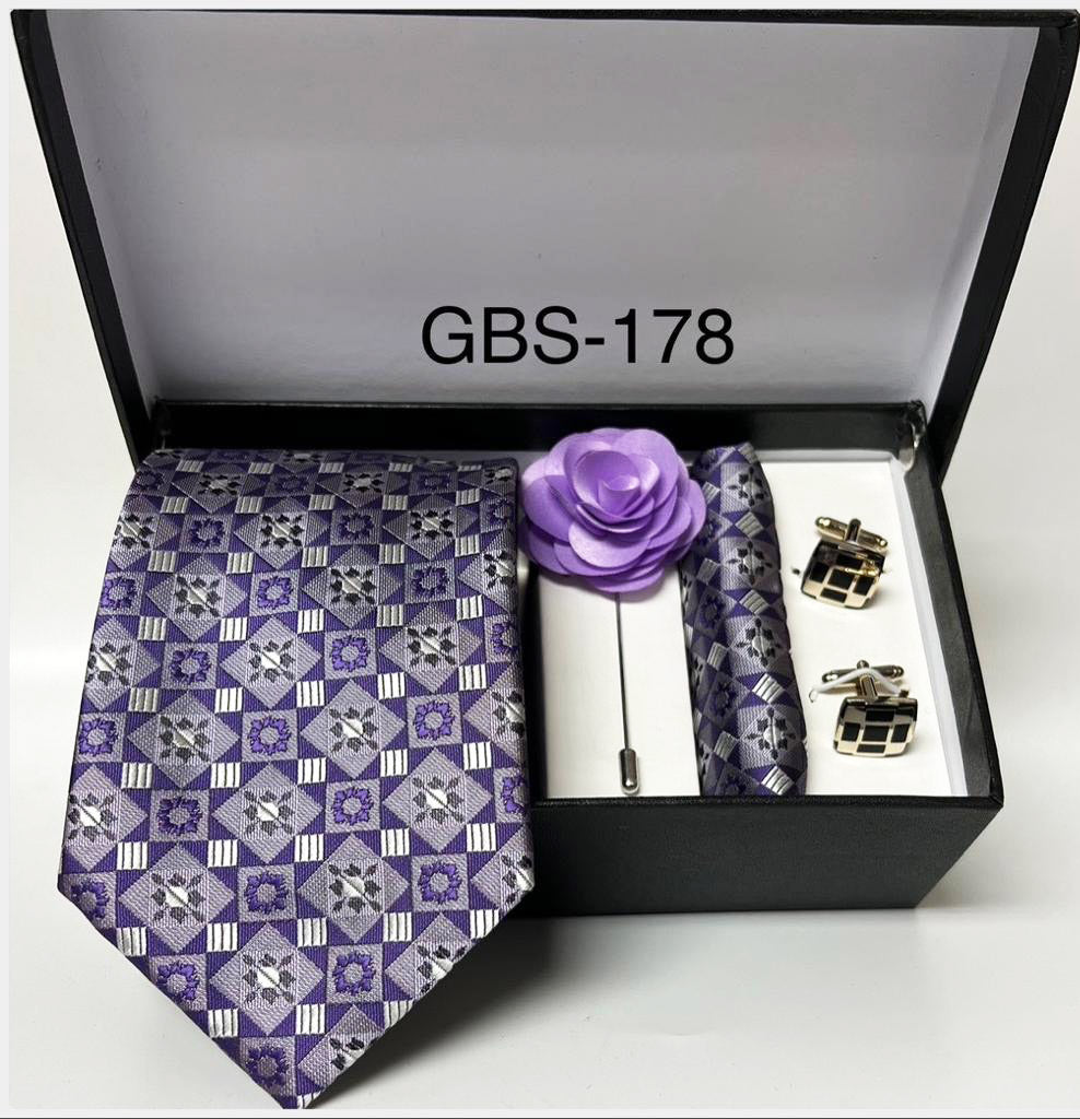 Box Tie Set #178