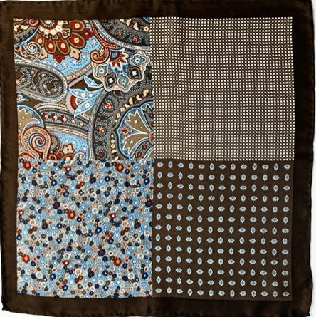 4 Pattern Printed Designer Style Pocket Square