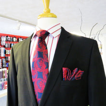 Paul Alexander Red Striped Dress Shirt