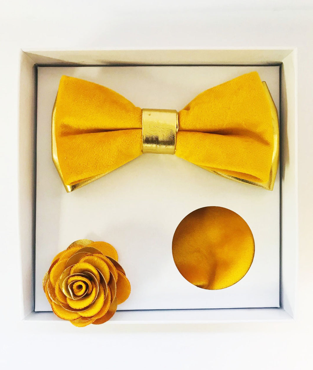 Velvet bowtie sets