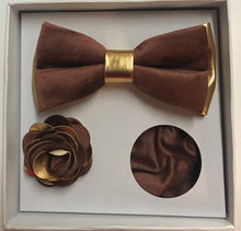 Velvet bowtie sets