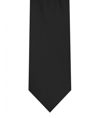 Black Skinny Necktie Set