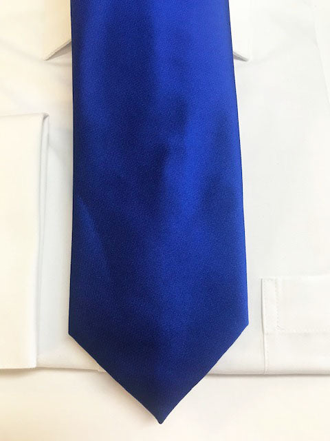 Solid Royal Blue Necktie Set