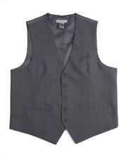Black and Charcoal Vests