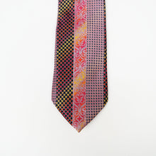 Designer Wide knot Necktie Set With Pink Accent