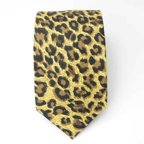 Ties By Marcus Leopard Printed Necktie Set
