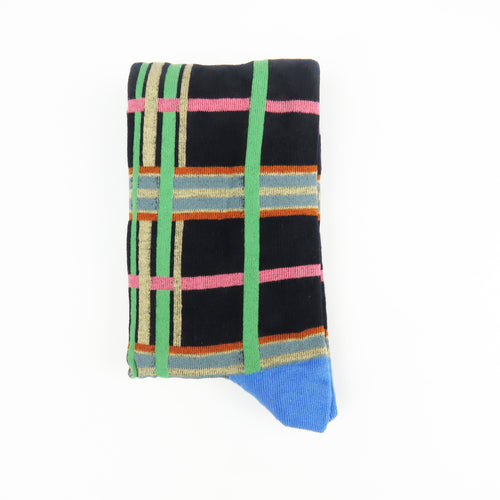 Muli pattern fancy dress socks