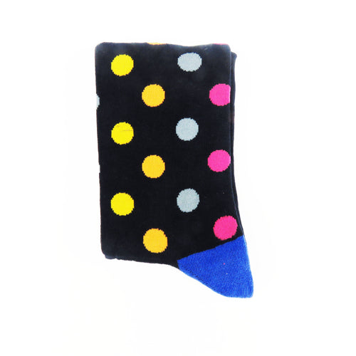 polka dot  pattern fancy dress socks
