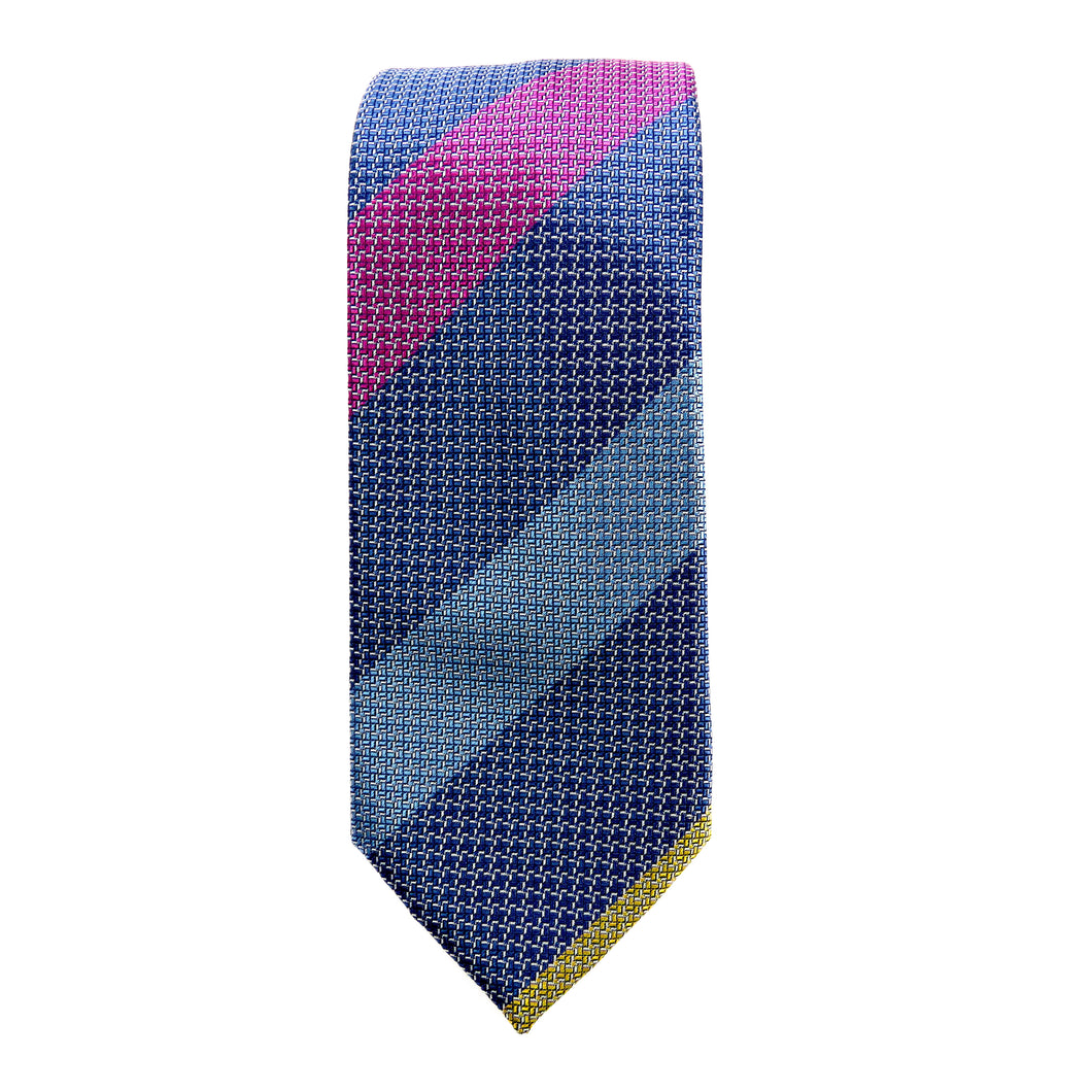 Multi Stripe Necktie Set