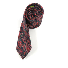 Red Pattern Paisley  necktie set