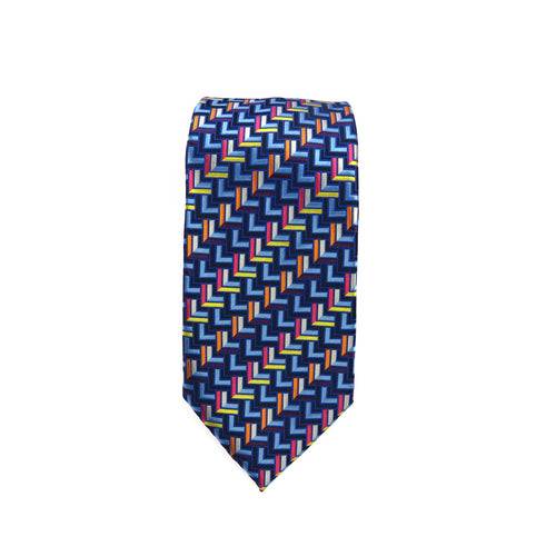 Herringbone Pattern Necktie Set