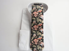 Floral design 3 necktie set