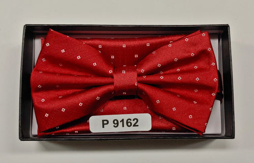 Dark Red designer Bowtie set