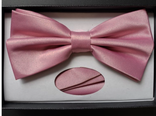 Rose gold Bowtie Set