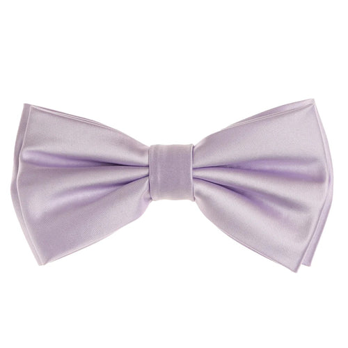Irish Satin Finish Silk Pre-Tied Bow Tie with Matching Pocket Square