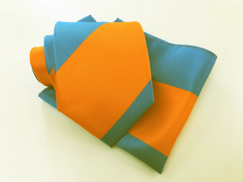 BO Wide knot necktie set