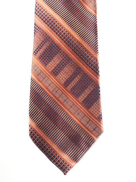 Copper pattern Designer Necktie Set