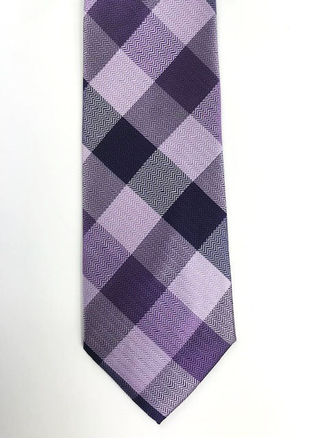 Purple Pattern  Designer necktie Set