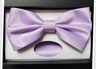 Lavender Bowtie Set